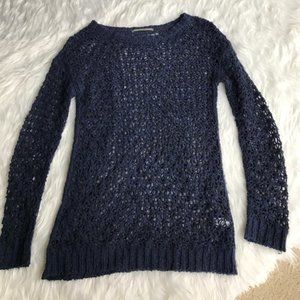 Nordstrom Rubbish Open Stitch Long Sleeve Sweater